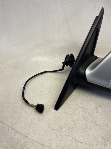 2009-2014 Audi Q5 RH Left Driver Door Side View Mirror OEM Silver Memory Fold - Foto 3 di 15