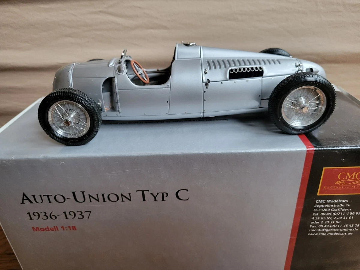 Auto Union Type C 1936-1937 in 1:18 Scale by CMC | eBay
