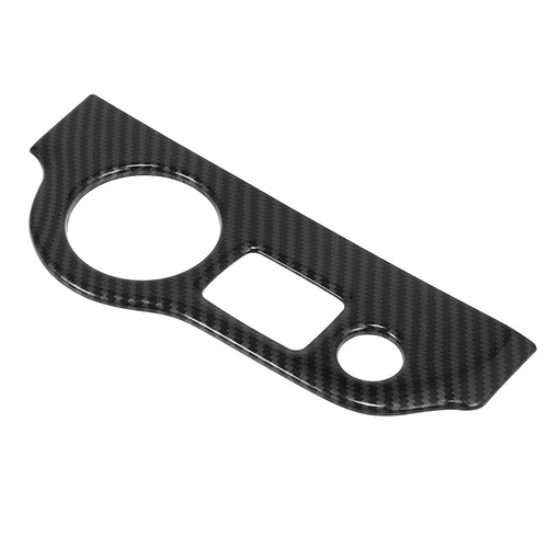 Real Carbon Fiber Headlight Switch Cover Trim for Dodge Charger/Challenger 2015+ - Foto 6 di 12