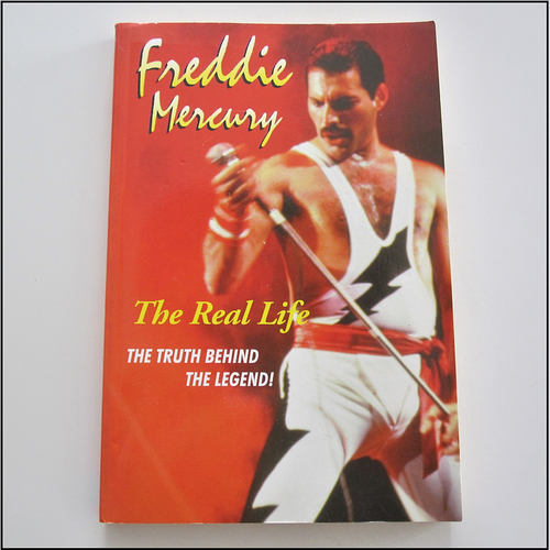 Freddie Mercury - The Real Life - Evans / Minns 1997 Paperback Book (Queen) - Picture 12 of 12