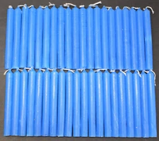 40 Mini 4" Chime Spell Candles: Light Blue (Wicca, Altar, Ritual) 2 x 20