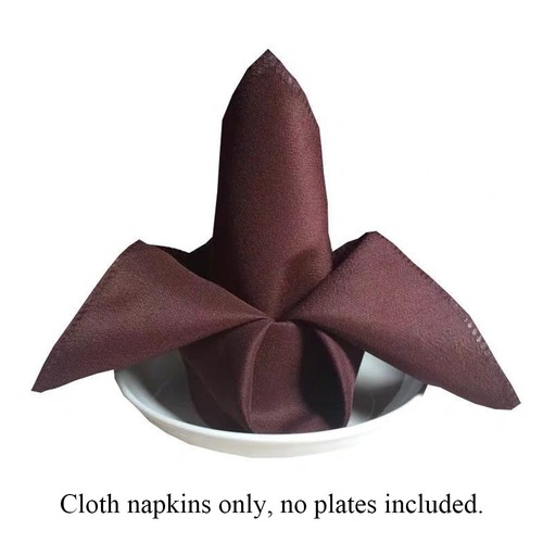 Party Table Napkins Wedding Hall Decoration Reusable Dining Serviettes Napkin - Picture 41 of 44