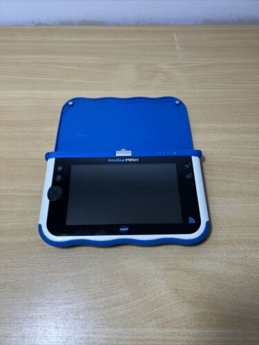 Tablette d'apprentissage VTech InnoTab Max bleue, veuillez lire - Photo 1/7