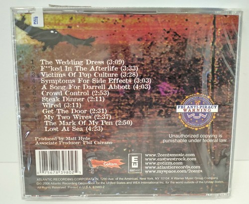 Lost at Sea CD by 2CENTS - New - Picture 2 of 2