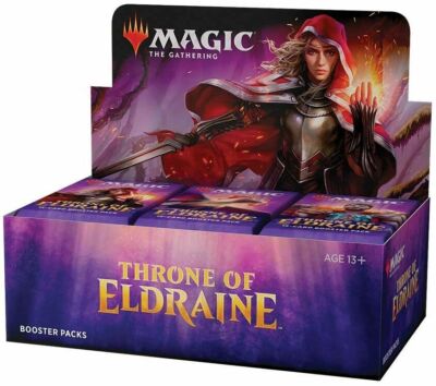 throne of eldraine booster box ebay The Gathering Collector | 15 Card Booster Pack or venture a darker path into the mysterious Wilds Magic the Gathering - Throne
