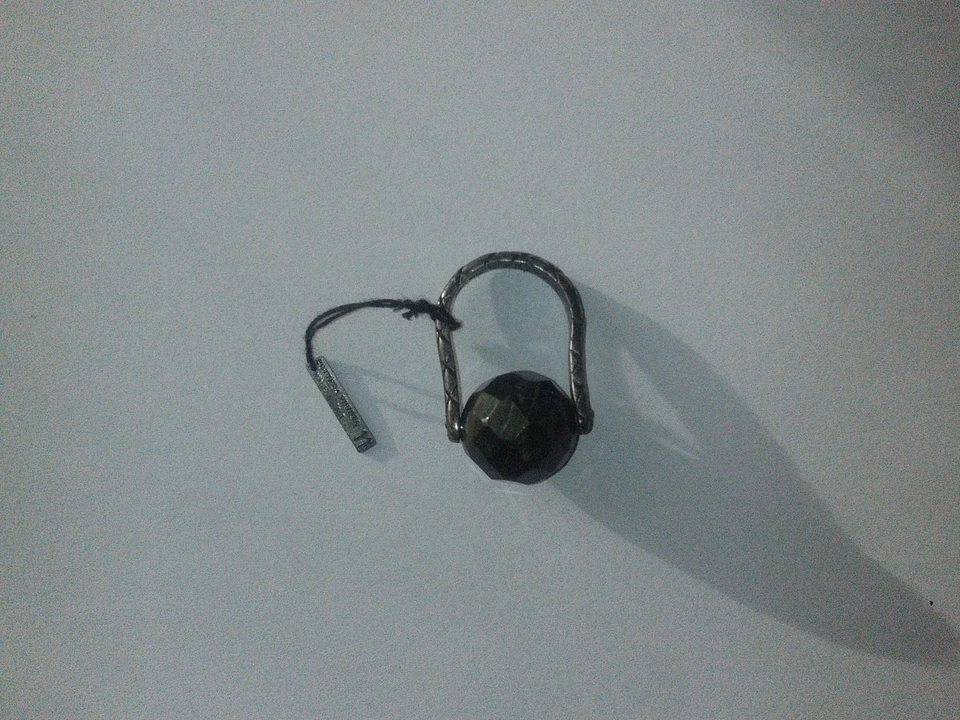 Anello BOTTEGA VENETA Argento 925 - pietra Occhio di Tigre - Immagine 2 di 3