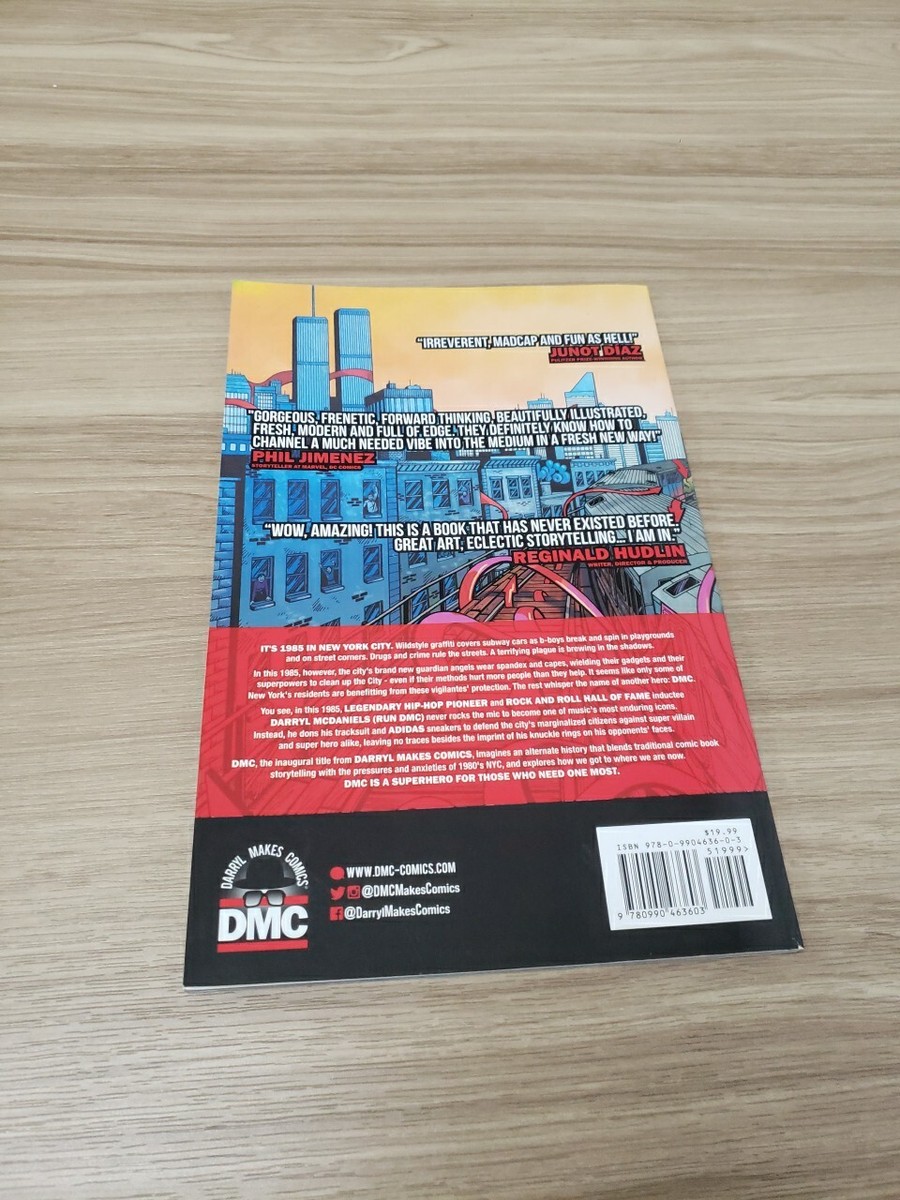 DMC Volume 1 Graphic Novel Darryl Makes Comics Run-DMC Rap
