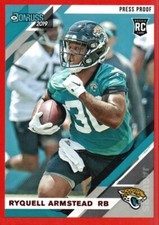 2019 Donruss #251 Ryquell Armstead Press Proof Red