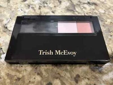 Trish McEvoy Small Makeup Page Eyeshadow Shell, Lover, + Confident Lipstick