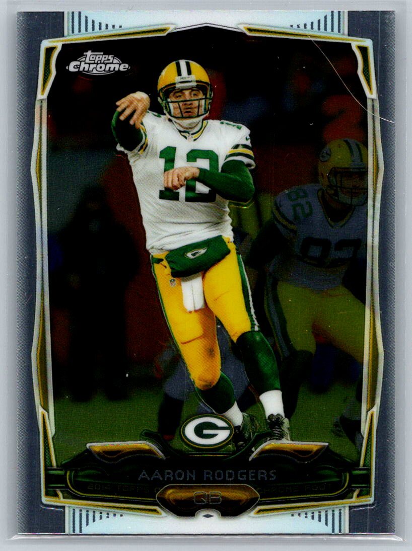 2014  Topps Chrome #83 Aaron Rodgers PACKERS