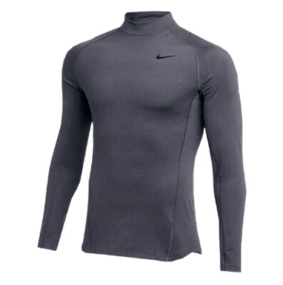 AUTHENTIC NIKE PRO THERMA DRI FIT  MOCK NECK  L/S TOP CJ0954-064 CJ0954-060