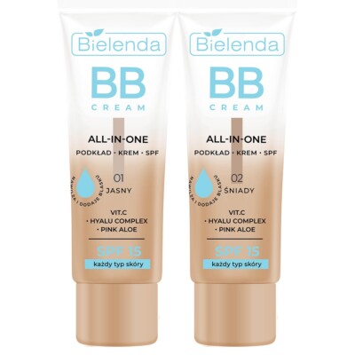 Bielenda All in One BB Creme für alle Hauttypen LSF15 30g