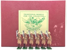 TROPHY MINIATURES BOER WAR BLACK WATCH MARCHING SS30 54MM