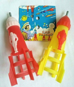 plastic rocket toy