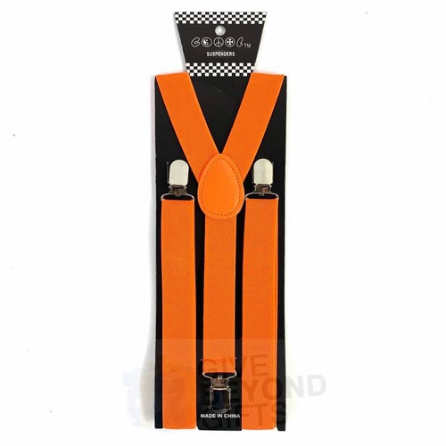 Suspender and Bow Tie Adults 42 Colors Combo Wedding Formal Wear Accessories - Picture 212 of 213