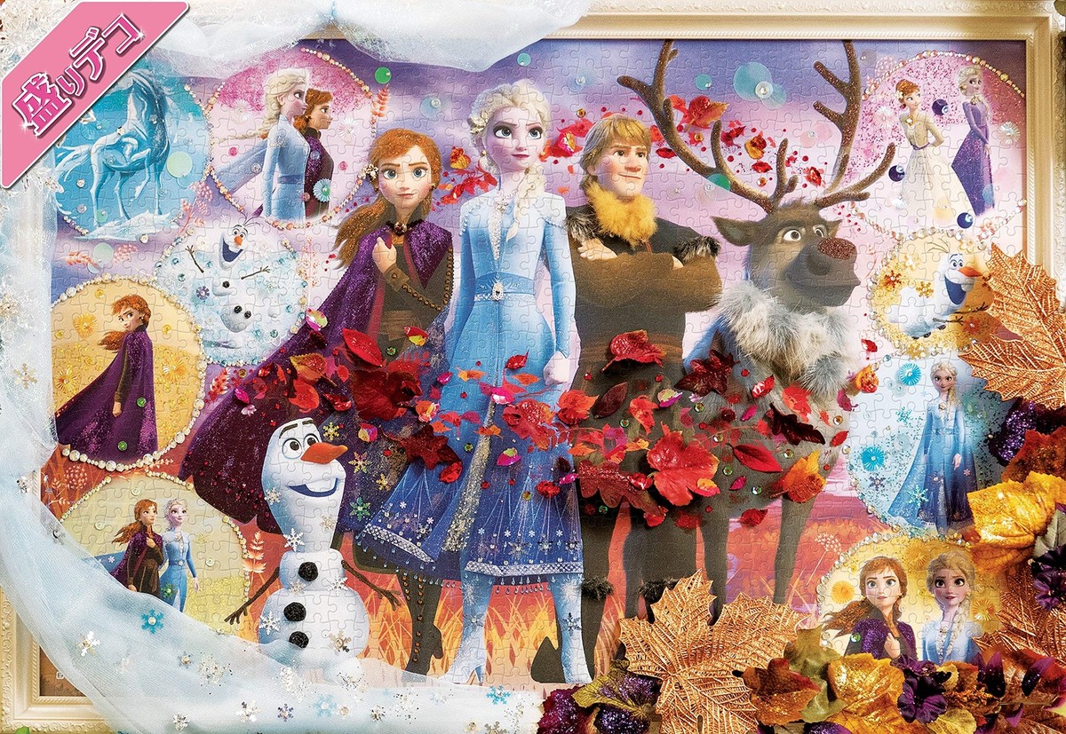 Disney Frozen II 1000ピース ジグソーパズル 1000 Piece Jigsaw Puzzle Disney Frozen 2 Collection Puzzle