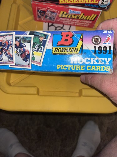 1991-92 Bowman NHL Hockey 36 Pack Factory Sealed Box 14 Cards/Pack Gretzky! - Picture 4 of 6