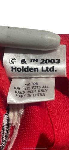 Holden T Kelly & Skaife 2003 Cap One Size Fits All Red & Black - Picture 2 of 9