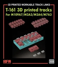 1/35 Rye Field #3028 M109A7 M2A3 M2A4 M7A3 3D Print Workable Track