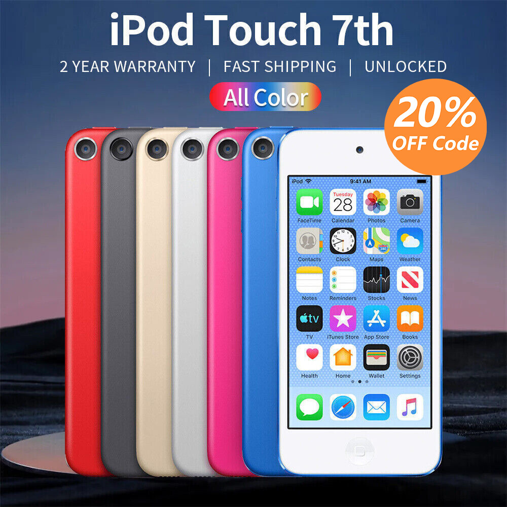 NEW-Apple iPod Touch 5th/6th/7th Generation 64 128 256GB All color