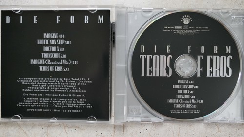 Die Form – Tears Of Eros CD excellent - Picture 3 of 6