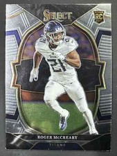 2022 Panini Select Football Roger McCreary Titans Concourse RC Rookie 40