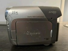 Canon ZR830 Silver MiniDV 35x Optical Zoom Digital Camcorder UNTESTED