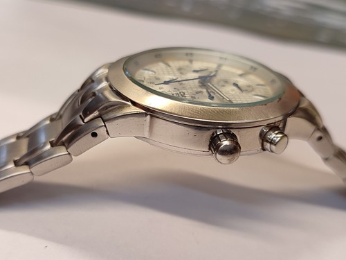 CASIO EDIFICE MULTIFUNCTION QUARTZ SILVER DIAL EF-312 JAPAN MEN FULL WORKING VTG - Picture 20 of 22