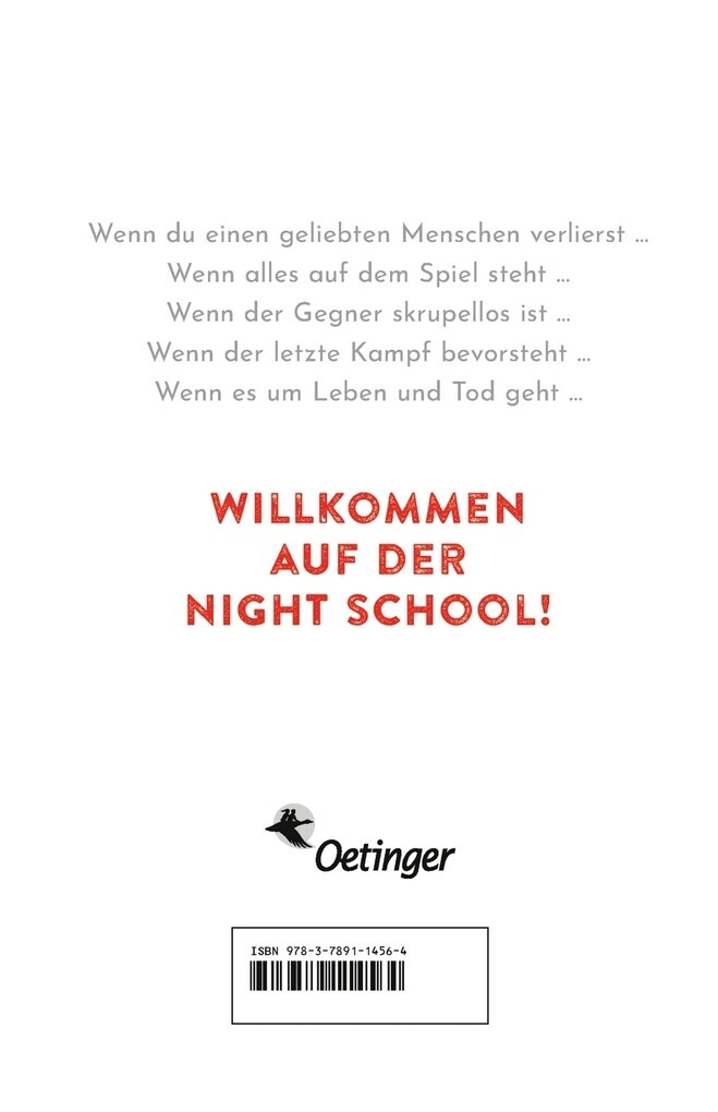 Thumbnail - Night School 5. Und Gewissheit Wirst Du Haben | C.j. Daugherty | 2021