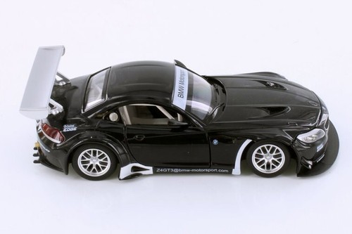 BMW Z4 GT3 2010 modelo diecast escala 1/24 de Showcasts - negro - con caja - Imagen 7 de 9