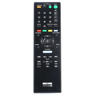 Remote RMT-B104C for Sony Blu-ray DVD Player BDP-S360 BDP-S363 BDP-S560 BDPS357