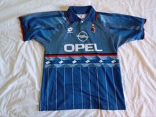 Maglia Milan blu numero 9 stagione 95/96 4° maglia ufficiale originale taglia L 