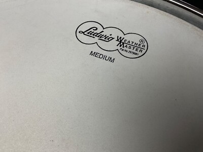 スネアドラム　Ludwig Weather Master Ludwig Weather Master Clear Snare Side Drumhead - 14 inches