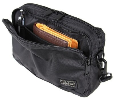 Porter Flash Shoulder Bag Yoshida 689-05940 black NEW Made In
