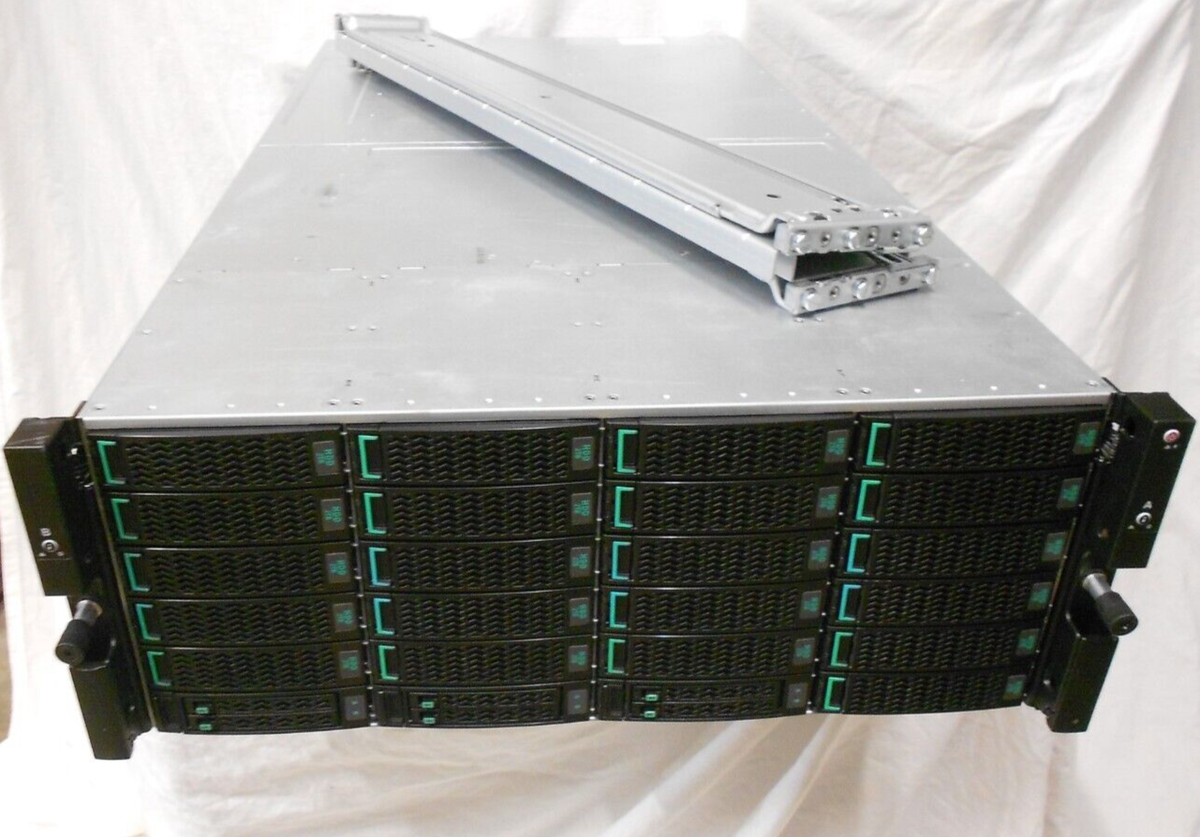 HPE HP Nimble Storage Array SAN HF60 21x 10TB SAS 6x 3.84TB SSD