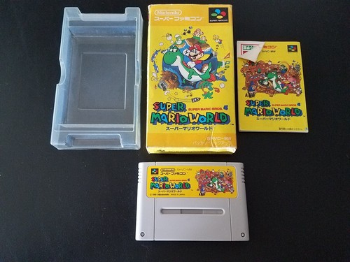 Nintendo Super Famicom SFC Super Mario World Komplett CIB Import Japanisch US SEL