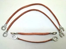 1967 1968 1969 Chevelle Malibu El Camino Engine to Body Ground Strap Copper