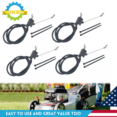#ad #ad 4PCS 183281 Lawn Mower Throttle Cable for Craftsman 917 Husqvarna 7021P Poulan $18.99