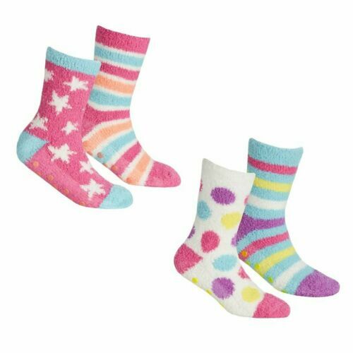 Chaussettes antidérapantes adultes Fellhof Rose Chaussettes antidérapantes adultes Fellhof Rose