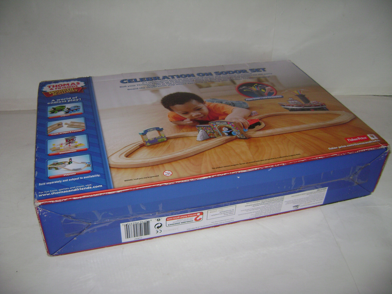 Fisher-Price+Thomas+%26+Friends+Wooden+Railway+Coal+Hopper+-+8+Pieces ...