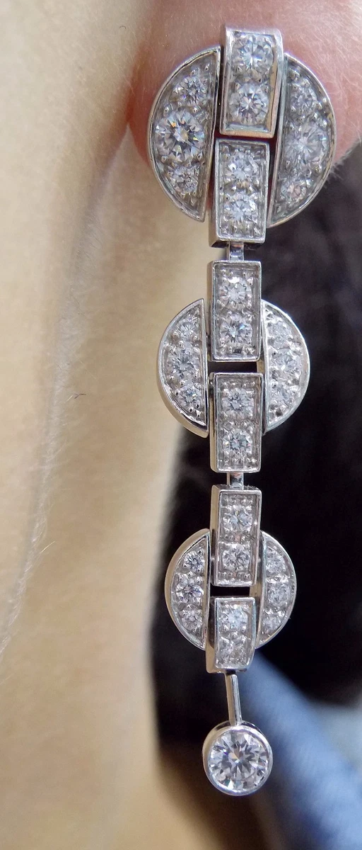 Cartier art deco clearance earrings