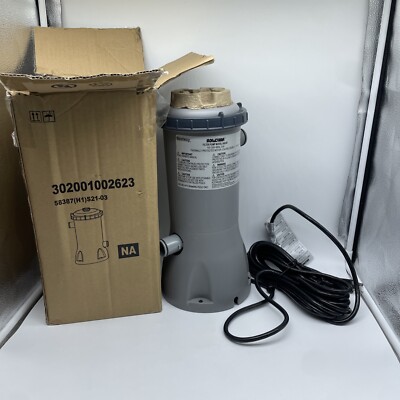 Bestway Flowclear Above Ground Swimming Pool Filter Pump. NEW 58387