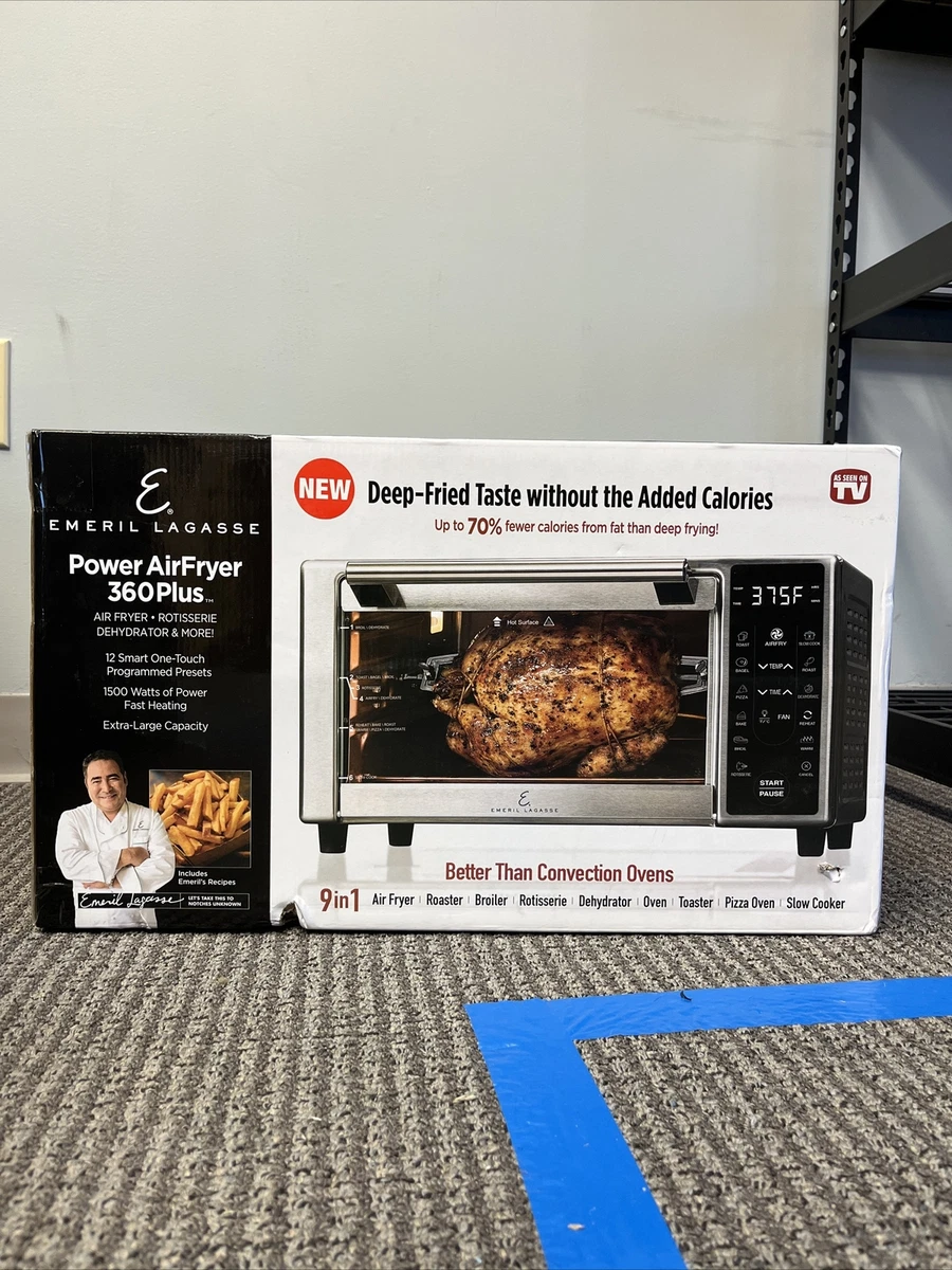 Emeril Lagasse 1500-Watt 9-in-1 Power Air Fryer 360