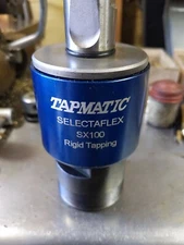 Tapmatic Model SX100, M20-M25 Mild Steel Tap Capacity 3/4"-1"-10, missing nut