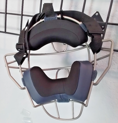 adidas PS Pro Issue Baseball Catchers / Umpire Face Guard / Mask - Navy Blue - Picture 6 of 7