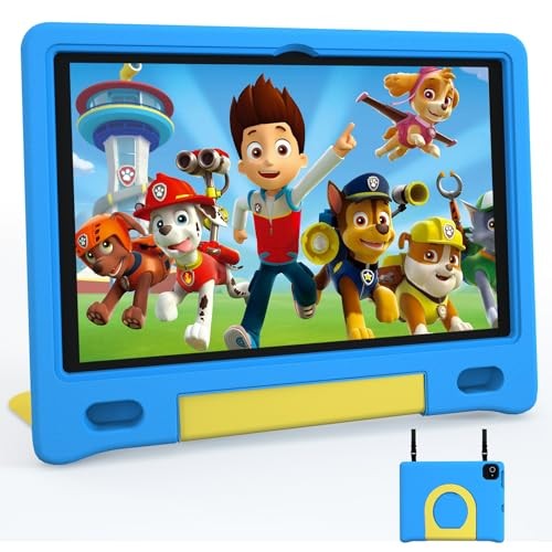 Kids Table 10.1" |Android 14 Tablet for Kids|64GB Storage|Octa-Core|WiFi Blue - Picture 2 of 8