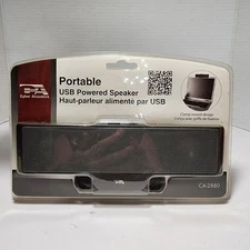 Cyber Acoustics USB Powered Portable Computer Speakers CA-2880 **NEW**