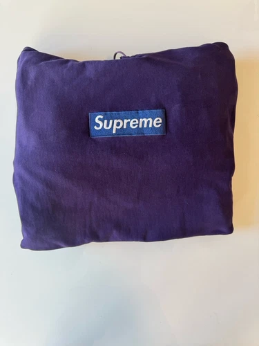 Logo boîte suprême violet sur sarcelle RARE 2001