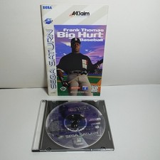 Frank Thomas Big Hurt Baseball Sega Saturn