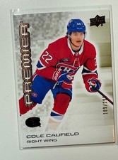 2024-25 Cole Caufield #/299 Upper Deck Premier Montreal Canadiens NHL Hockey